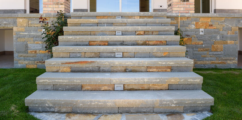 Masonry steps by Smart Seal Waterproofing & Construction